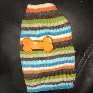 COPY - Striped Dog Sweater XXS